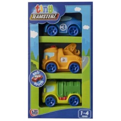 Set 3 Masini Tiny Teamsterz Random Soft