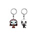 Set Keychain Funko Pocket Pop The Nightmare Before Christmas Holiday Jack And Sally