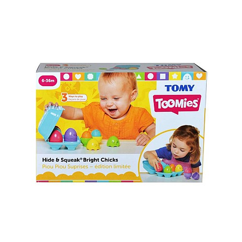Tomy Toomies Hide Squeak Bright Chicks (1000-73081)
