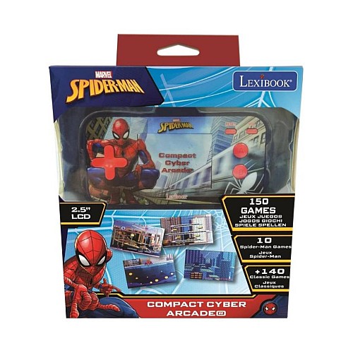 Consola Lexibook Spider-man Handheld Compact Cyber Arcade (jl2367sp)
