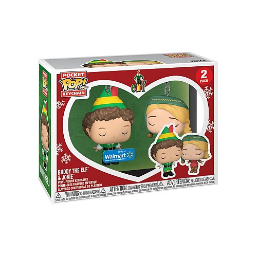 Keychain Funko Pocket Pop Elf Buddy The Elf Jovie
