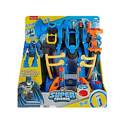 Robot Imaginext Dc Super Friends Batman Robo Command Center (hml02)