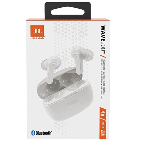 Earphones Jbl Wave 200 Tws Bt White