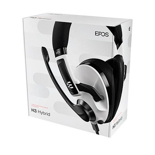 Headphones Epos H3 Hybrid White/black
