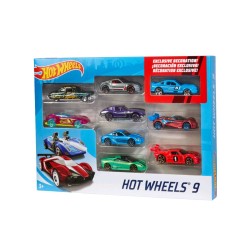 Set Hot Wheels Basic Cars 9 Pack (x6999)