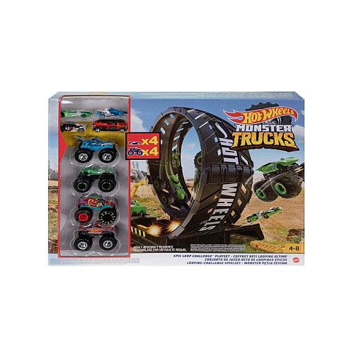 Hot Wheels Monster Truck Epic Loop Challenge Play (hgv15)