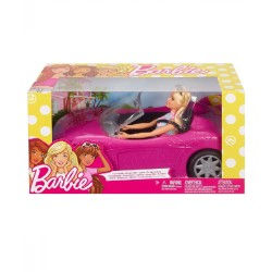 Doll Barbie & Convertible (fpr57)