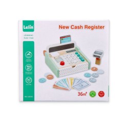 Small Wood New Cash Register (l40242)