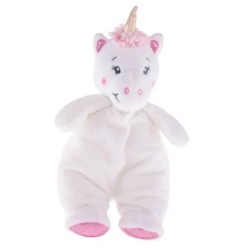Plus Tinka Baby Teddy Bear Unicorn Rattle 20cm (9-900131)