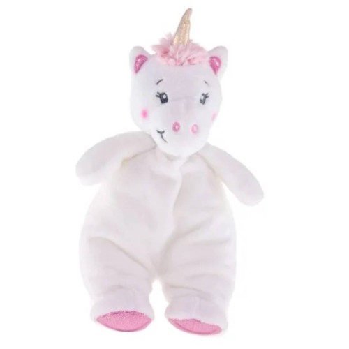 Plus Tinka Baby Teddy Bear Unicorn Rattle 20cm (9-900131)