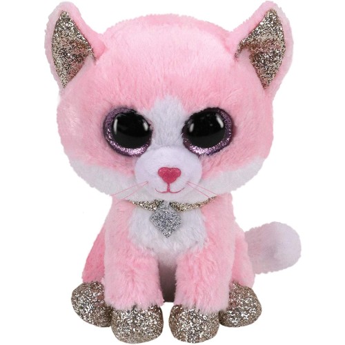 Plus Ty Beanie Boos Fiona The Pink Cat Regular 15cm (ty36366)