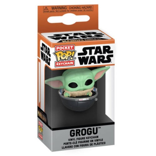 Keychain Funko Pocket Pop Star Wars The Mandalorian Grogu