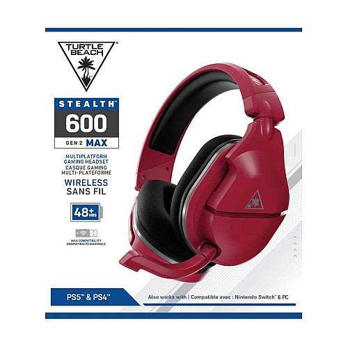 Turtle Beach Stealth 600 Gen2 Max Midnight Red