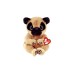 Plus Ty Beanie Bellies Izzy The Tan Dog 15cm (ty40543)