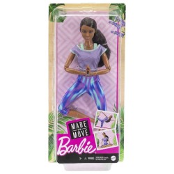 Doll Barbie Made To Move (gxf06)
