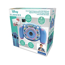 Lexibook Disney Stitch Digital Hd Camera Sd Card (dj080d)