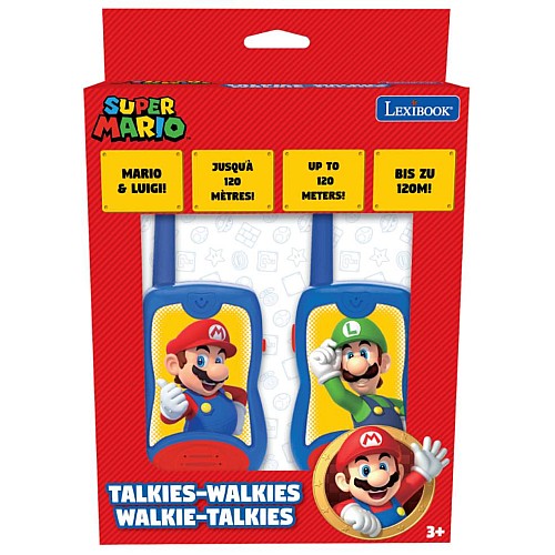 Lexibook Super Mario Walkie Talkie (120 M) (20217)