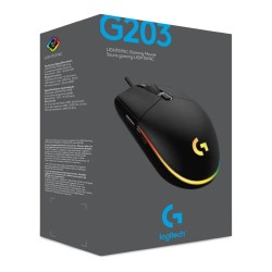 Mouse Logitech G203 Lightsync Black