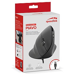Mouse Speedlink Piavo Ergonomic Vertical Corded Wired Usb