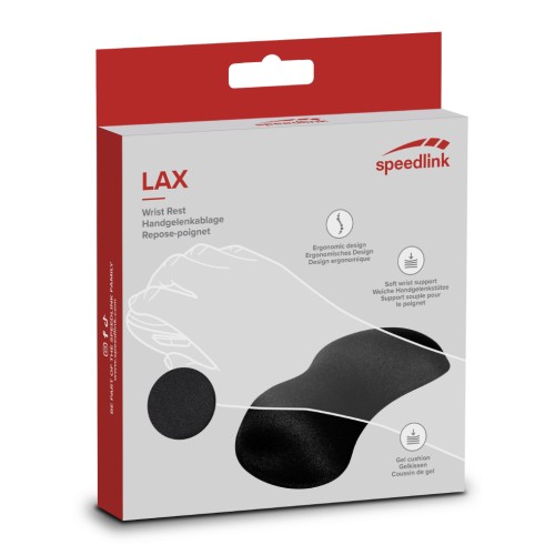 Speedlink Lax Gel Wrist Rest Black
