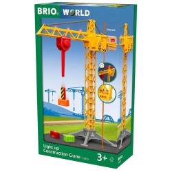 Set Brio Construction Crane With Lights (33835)