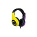 Headphones Bigben Interactive Stereo V1 Purple & Yellow