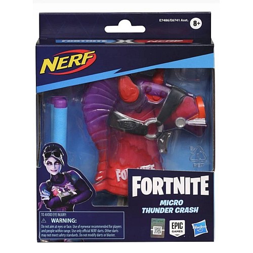 Nerf Microshots Fortnite Micro Thunder Crash (e7486)
