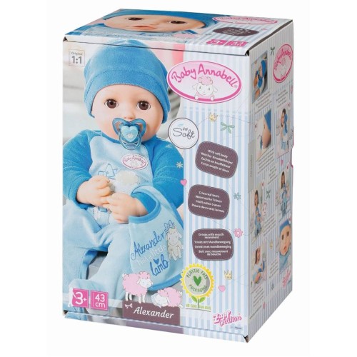Doll Baby Annabell Alexander 43cm (706305)