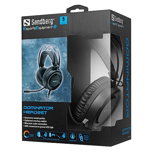Headphones Sandberg Dominator