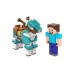 Minecraft Armored Horse And Steve 10cm