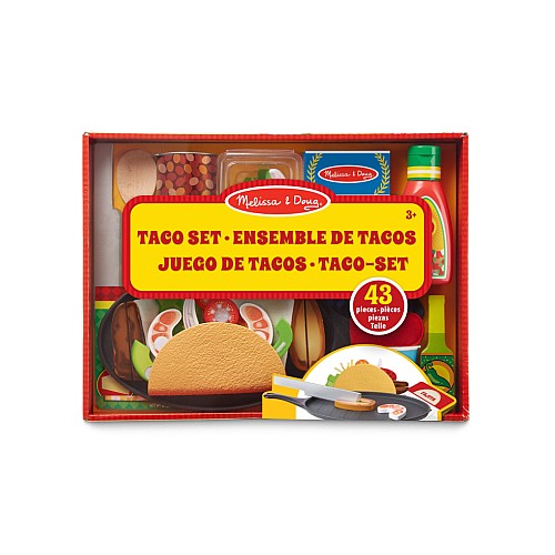 Set Melissa & Doug Fill & Fold Taco & Tortilla (19370)