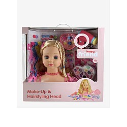 Happy Friend Make Up Dollhead Blonde (504402)