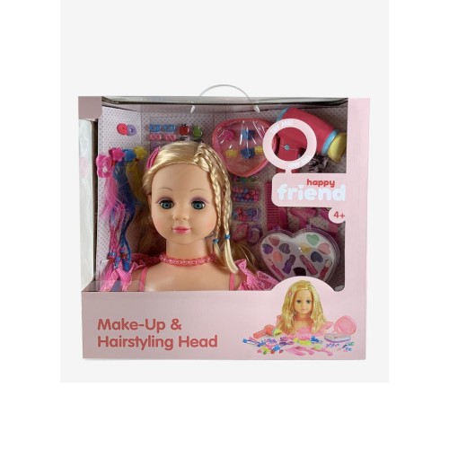 Happy Friend Make Up Dollhead Blonde (504402)