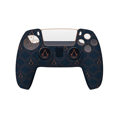 Controller Assassin's Creed Mirage Siliconee Grip + Thumbstick Caps Blue Logo
