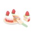 Small Wood Strawberry Cake (l40246) Small Wood Strawberry Cake (l40246)
