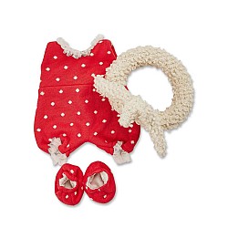 Set Smallstuff Doll Clothing Summer Suit & Shoes Bathing Ring