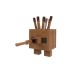 Mattel Minecraft Badger Series Wood Golem 8cm Mattel Minecraft Badger Series Wood Golem 8cm