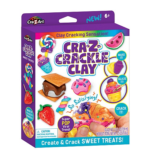 Crazart Crackle Clay Sweet Treats (25073)