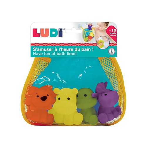 Ludi Bath Animal With Storage Net (lu40064)