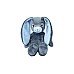 My Teddy Giftbox Comforter & Small Rabbit Blue (28-nbbg-1)