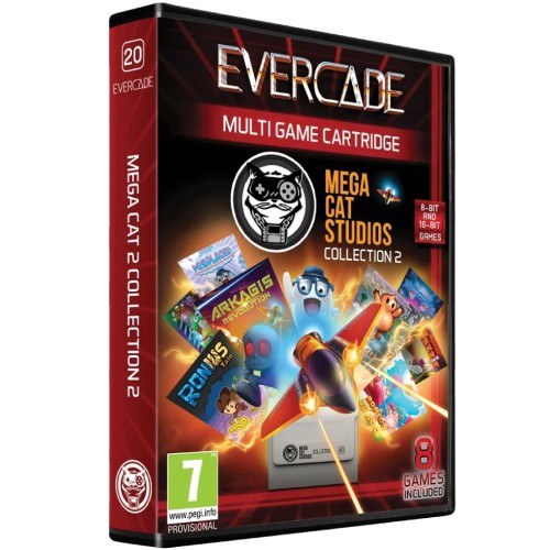Blaze Evercade Mega Cat 2 Cartridge