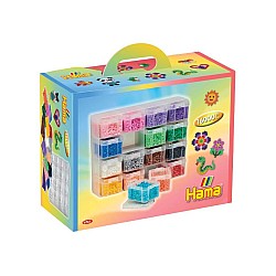 Hama Beads Large Storage Box & Midi Beads & 16 Compartments