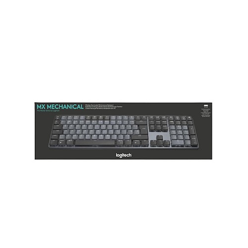 Keyboard Logitech Mx Mechanical Wireless Illuminated Nordic Clicky Switch