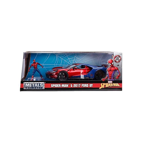 Jada Marvel Spiderman 2017 Ford Gt 1:24