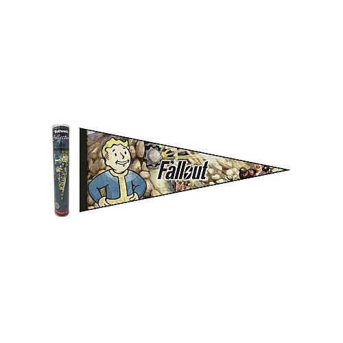 Fanattik Felt Pennant Wallscrolls (fallout Vaultboy)