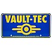 Fallout Vault-tec Metal Sign (collectors Edition) Metal Sign