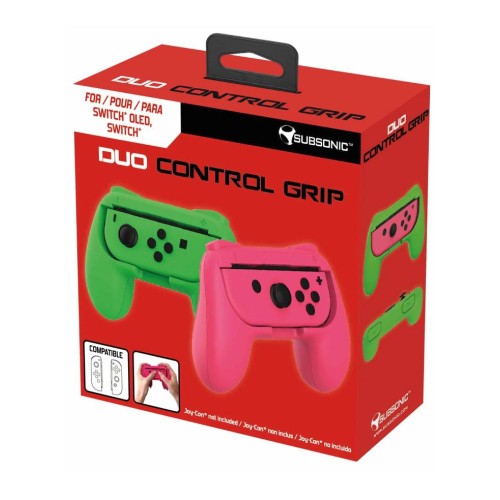 Controllere Subsonic Duo Grip Colorz Pink & Green (lite/oled)