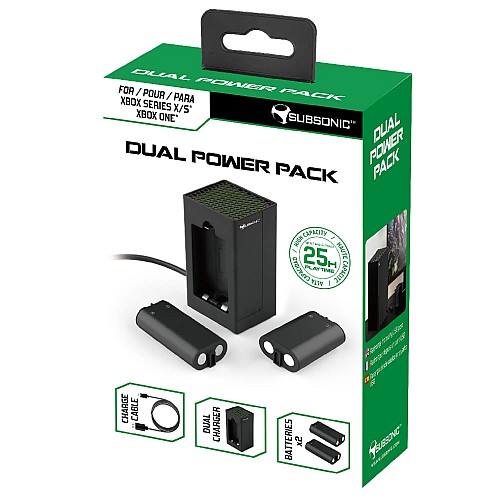 Subsonic Dual Power Pack - Xbox One