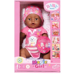 Doll Baby Born Magic Girl Brown Eyes 43cm (835043)