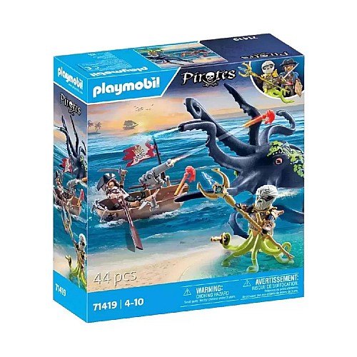 Playmobil Battle With The Giant Octopus (71419)